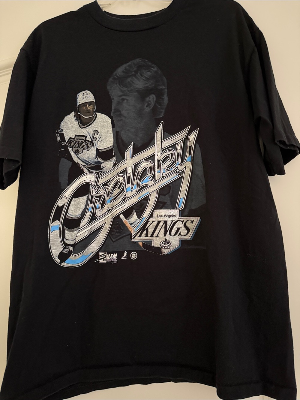 Wayne Gretzky LA Kings Black Graphic Tee